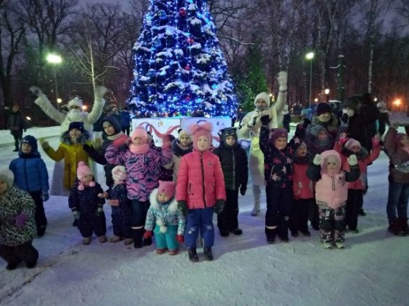 "Вечеринка от Снежинки" в парке Белинского 