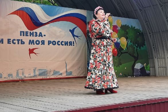 В Детском парке состоялся концерт О.Козыревой 