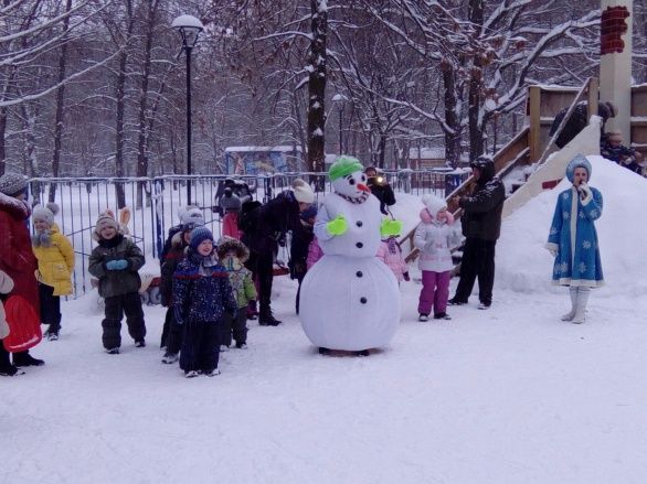 На Рождество