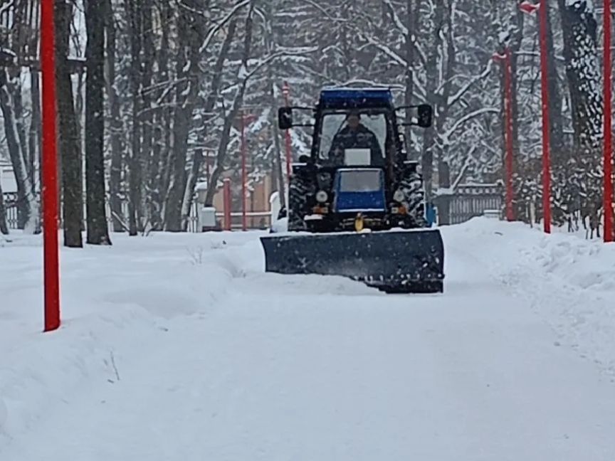 Уборка снега