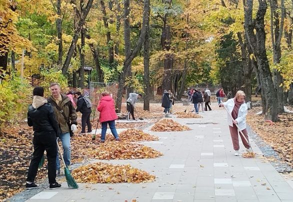 Парк Белинского принял активное участие 