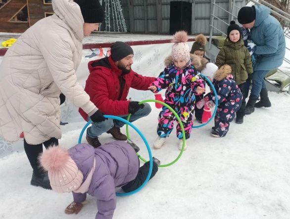 Мороз – не преграда для зажигательных игр! 