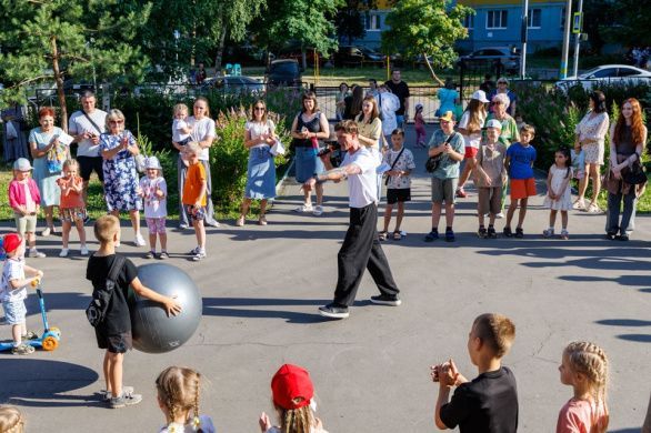 На улице Лядова, д. 50 прошёл праздник двора 