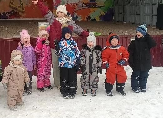 В Детском парке царила по-настоящему теплая атмосфера