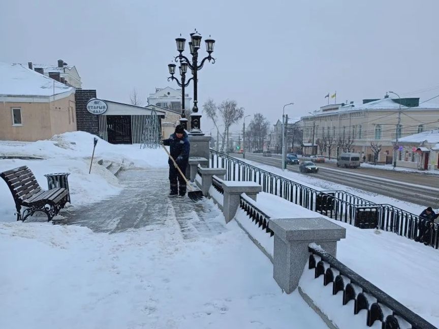 Уборка снега