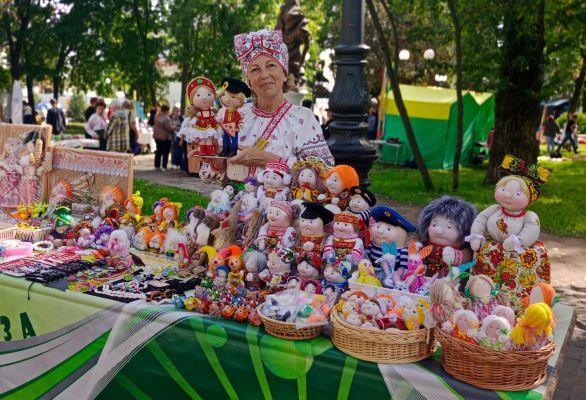"Клуб народных умельцев" Мастера приняли участие