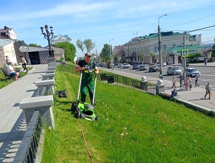 Весенние работы по благоустройству   