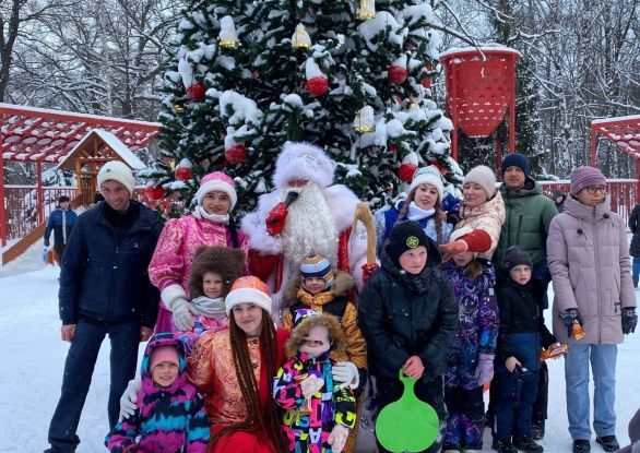 Волшебное представление в парке Белинского 