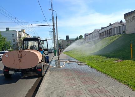Весенние работы по благоустройству   