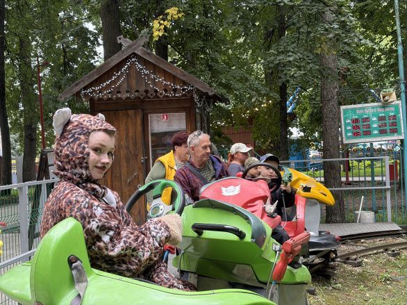 Приключения на аттракционе "Сафари"