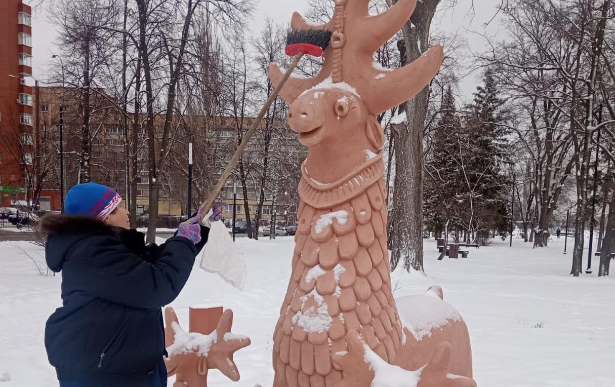 Благоустройство. Январь. 2025 год