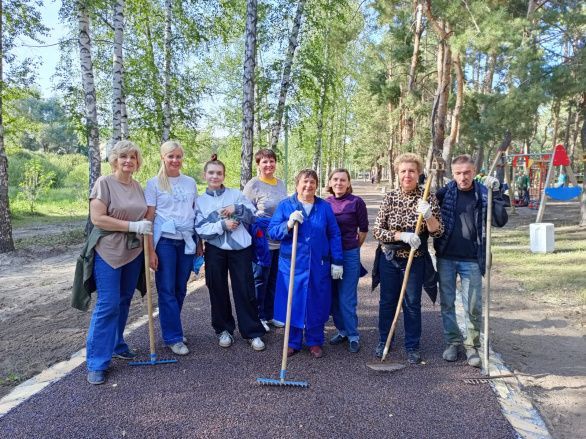 Парк "Семейный" активно готовится к Празднику Микрорайона