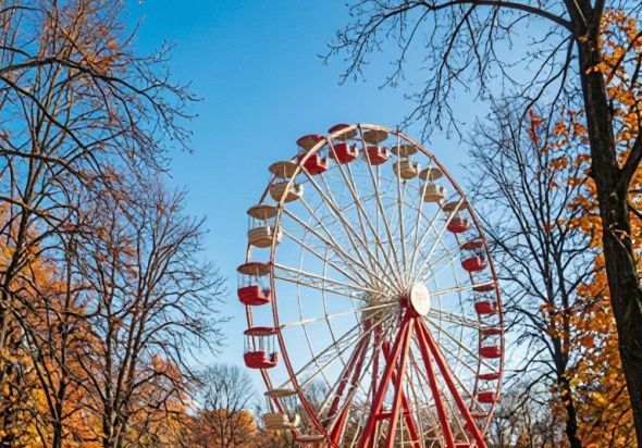 Ноябрь в парке Белинского
