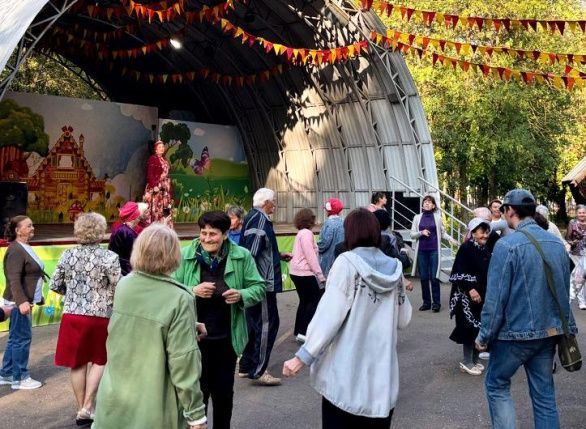 В Детском парке прозвучали любимые песни