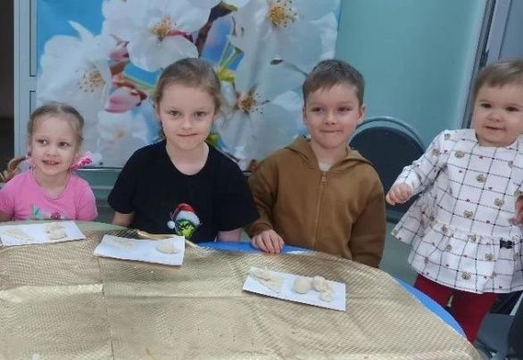 Лепка из соленого теста 