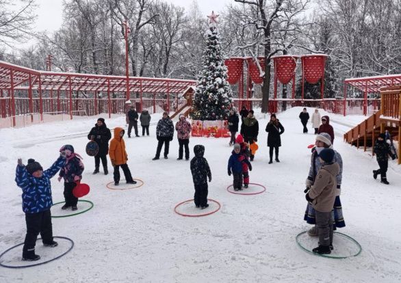 Новогоднее космическое путешествие 