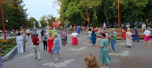 Парк Белинского наполнился ритмами музыки