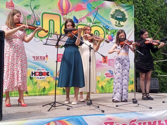 Чарующие звуки скрипки 