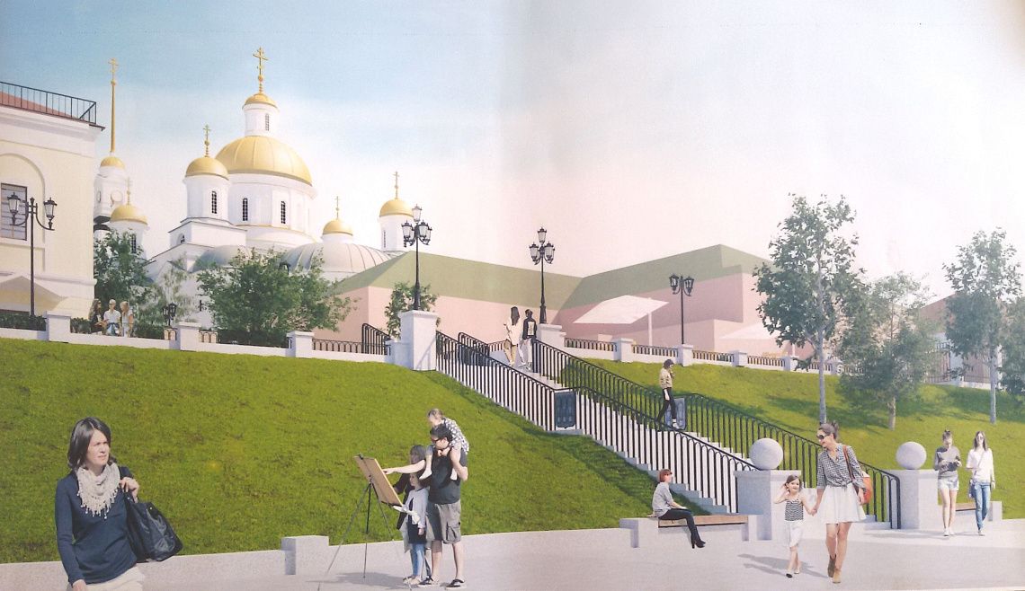 Благоустройство Исторического вала